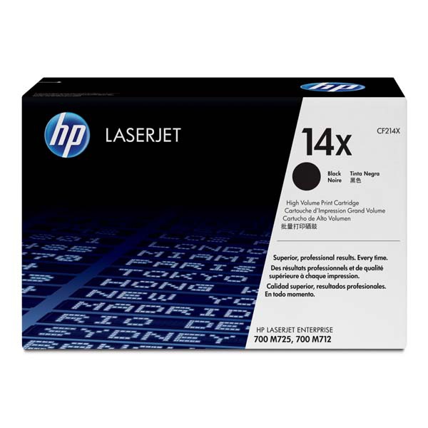 Cartus toner HP LaserJet Enterprise 700 M712DN, M712XH, MFP M725DN, MFP M725F, MFP M725Z, MFP M725Z+, M725ZM Mngd, Cf214X Black Original