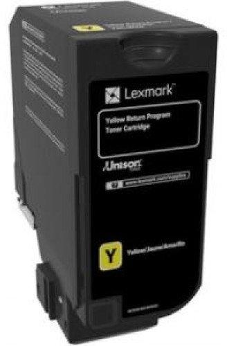 Cartus toner Lexmark RETURN CS720, CS725, CX725 3k Yellow Original