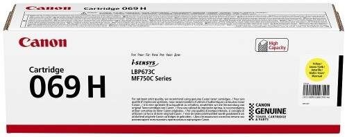 Cartus toner Canon ISensys LBP673CDW, MF752CDW, MF754CDW, CRG-069HY, 5095C002AA 5.5k Yellow Promo Original