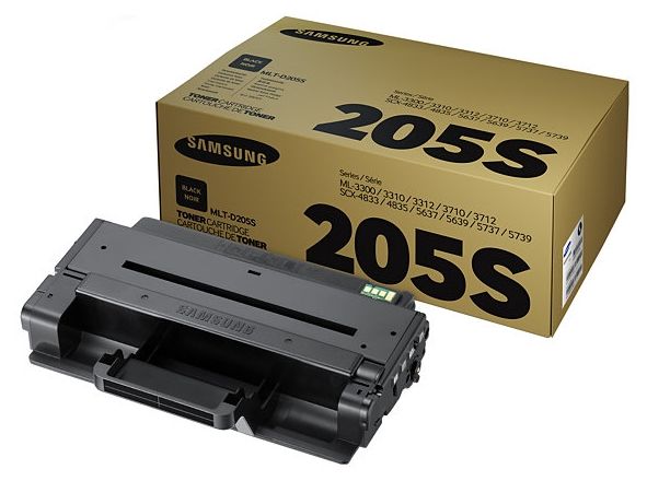 Cartus toner Samsung ML-3310D, ML-3310ND, ML-3710D, ML-3710DW, ML-3710ND, SCX-4833FD, SCX-4833FR, SCX-5637FR, SCX-5637FW, SCX-5737FW, MLT-D205S, 2k Black Original