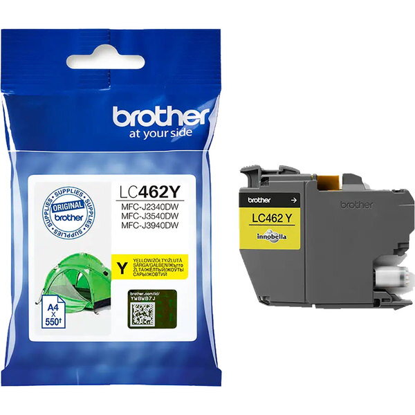 Cartus cerneala Brother MFCJ2340DW, MFCJ3540DW, MFCJ3940DW Yellow Original