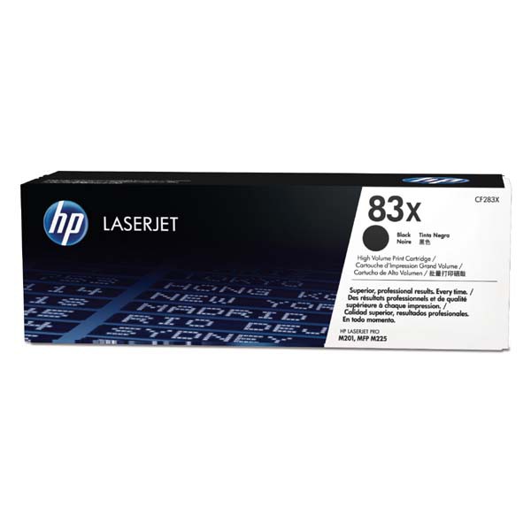 Cartus toner HP LaserJet Pro M201DW, M201N, M225DN, M225DW, NR.83X CF283X, 2.2K Black Original