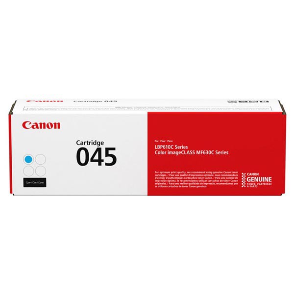Cartus toner Canon I-Sensys MF631CN, MF633CDW, MF635CX, LBP 611CN, LBP 613CDWCYAN, CRG-045C, 1241C002AA, 1,3K Cyan PROMO Original