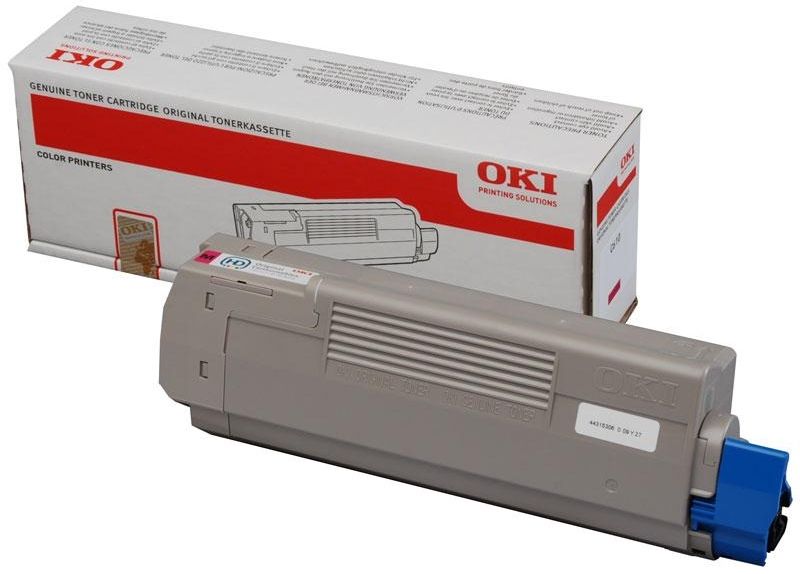 Cartus toner OKI C610DN, C610N 6k Magenta Original