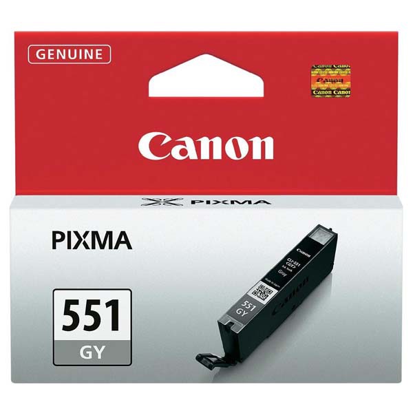Cartus cerneala Canon Pixma IP7250, IP8750, IX6850, MG5450, MG5550, MG5650, MG6350, MG6450, MG6650, MG7150, MG7550, 6512B001AA CLI-551GY Grey Original