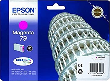 Cartus cerneala Epson WF 5110 DW, WF 5190 DW, WF 5620 DWF, WF 690 DWF C13T79134010 Magenta Original