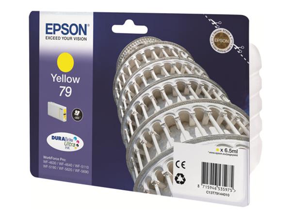 Cartus cerneala Epson WF 5110 DW, WF 5190 DW, WF 5620 DWF, WF 690 DWF C13T79144010 Yellow Original