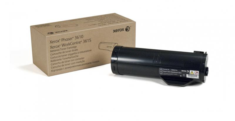 Cartus toner Xerox Phaser 3610, WorkCenter 3615 106R02721 25.3k Black Original