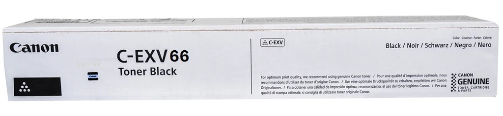 Cartus toner Canon iR-ADV 4925i, 4935i, 4945i, C-EXV66BK, 44.5k Black Original