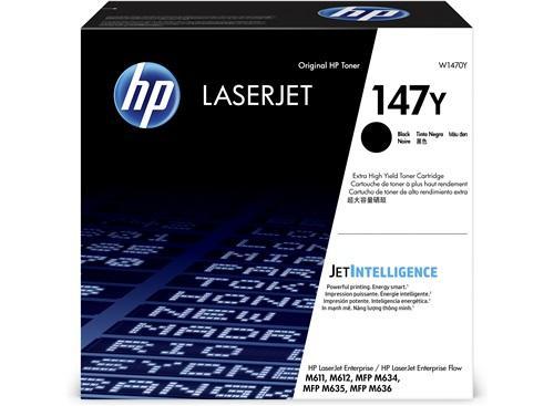Cartus toner HP LaserJet Enterprise Flow MFP M635z, LaserJet Enterprise Flow MFP M636z, LaserJet Enterprise M611dn, LaserJet Enterprise M612dn, LaserJet Enterprise MFP M635fht, LaserJet Enterprise MFP M635h, LaserJet Enterprise MFP M636fh, NR.147Y, 42k Black Original