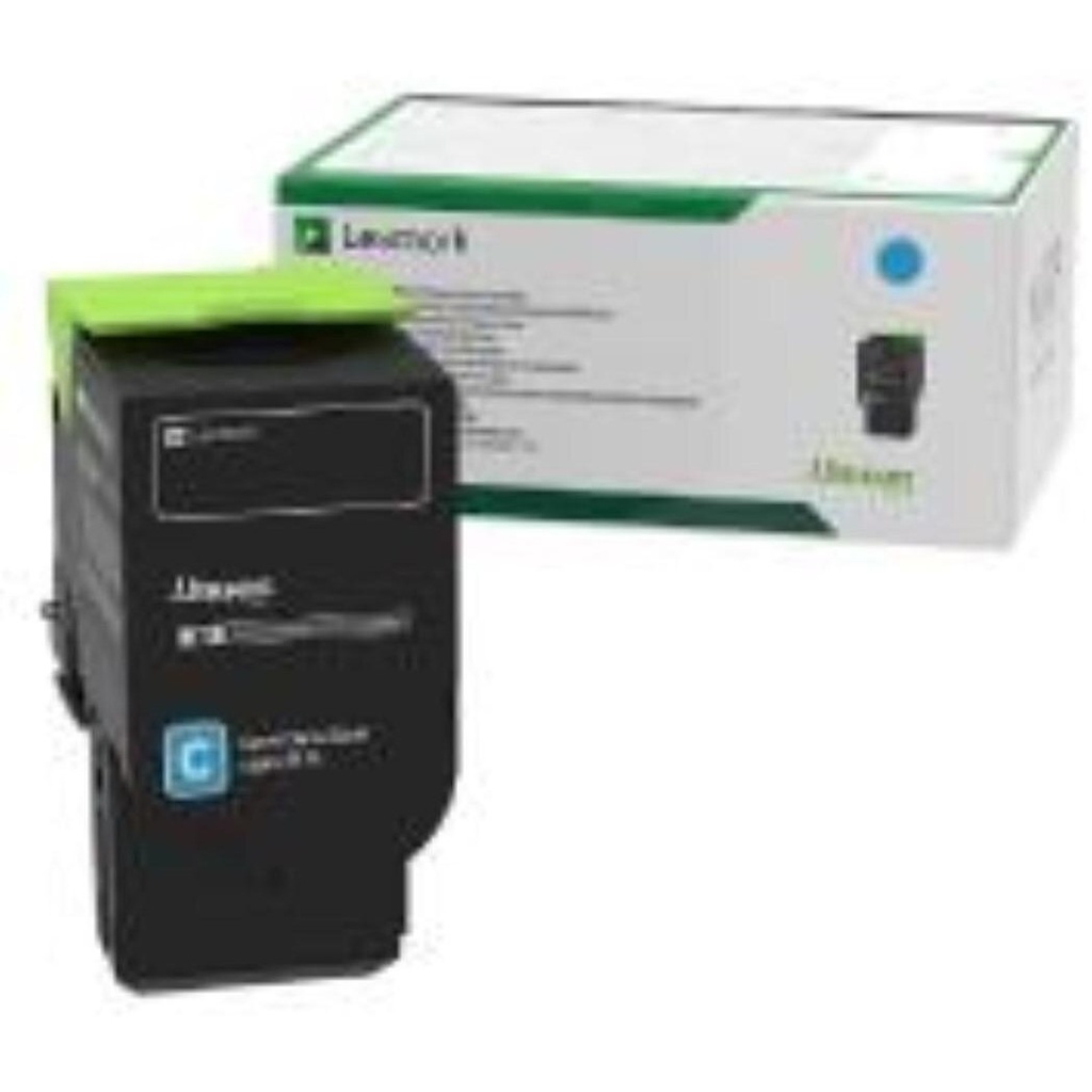 Cartus toner Lexmark return CS421, CS521, CS622, CX421, CX522, CX622, CX625, 78C20C0 1.4k, Cyan Original