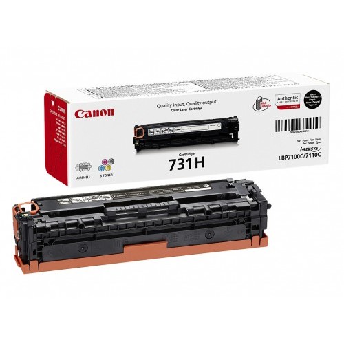 Cartus toner Canon i SENSYS LBP 7100Cn, 7110Cw, MF 8230Cn, 8280Cw, 623Cn, 628Cw, CRG-731HB, 2.4k Black Original