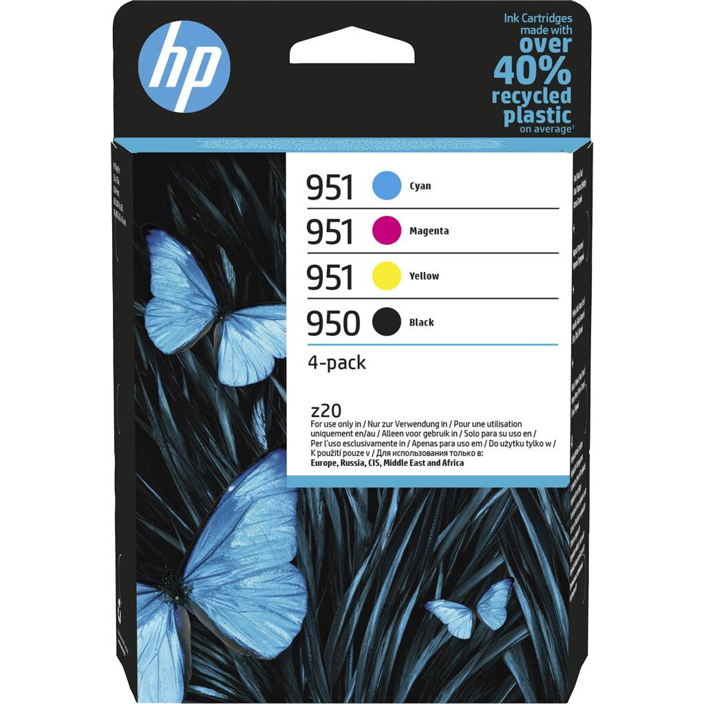 Multipack cerneala HP Officejet PRO 251DW, 276DW, 8100, 8600A, 8610, 8615, 8616, 8620, 8630,  HP 950 Black / 951 CMY Original BCYM Original