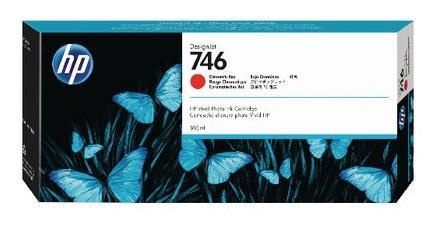 Cartus cerneala HP Designjet Z6 A0 44', Designjet Z6 A1 24', Designjet Z6DR A0 44', Designjet Z9+ A0 44', Designjet Z9+ A1 24', Designjet Z9DR A0 44', NR.746, 300ml Red Original