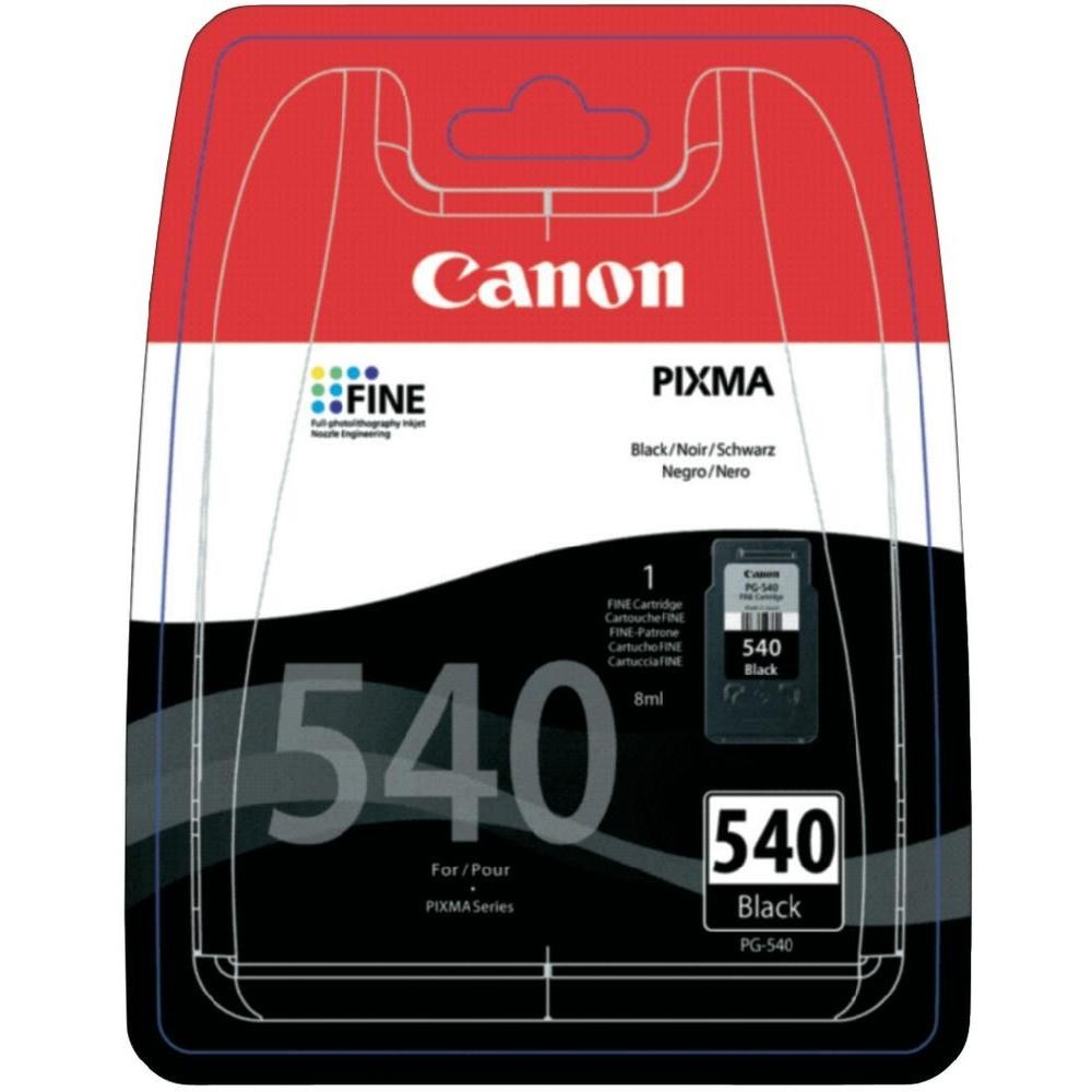 Cartus cerneala Canon MX 375, MX 515, MG 2250, MG 4150, MG 4250, MX 435, MG 2150, MG 3150, MG 3250 5224B005AA, PG-540L, Black, Original