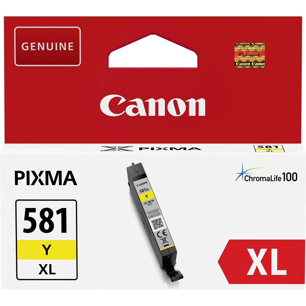 Cartus cerneala Canon Pixma TR7550, TR8550, TS6150, TS6151, TS6250, TS6251, TS6350, TS6351, TS705, TS8150, TS8151, TS8152, TS8250, TS8251, TS8252, TS8350, TS8351, TS8352, TS9150, TS9155, TS9550, TS9551Y, 2051C001AA Yellow Original