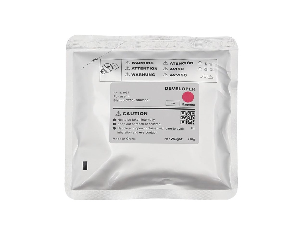 Developer Minolta Bizhub C250i, 300i, 360i, 450i, 550i, 650i, 1k Magenta Compatibil CET