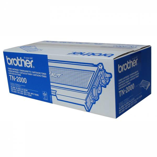 Cartus toner Brother DCP 7010, DCP 7010L, DCP 7020, FAX T2920, HL 2030, HL 2035, HL 2032, HL 2040, HL 2070N, IntelliFax 2820, MFC 7220, MFC 7225N, MFC 7420, MFC 7820 TN2000, TN2005 2.5k Black Original