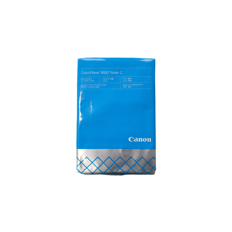 Cartus toner Canon ColorWave3800, 1070111900, 4568C005AA, 500g Cyan Original