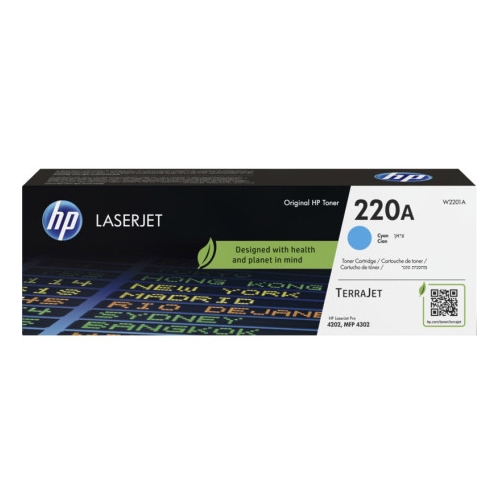 Cartus toner HP Color LaserJet Pro 4202 MFP 4302, 1.8k W2201A Cyan Original