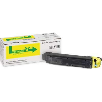 Cartus toner Kyocera Mita ECOSYS P 7040 CDN, 1T02NTANL0, TK-5160Y, 12k Yellow Original