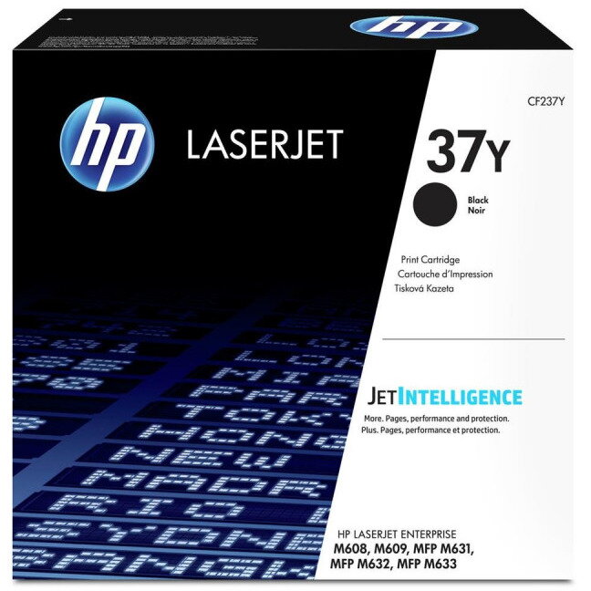 Cartus toner HP LJ M 608 N,  NR.37A, CF237Y 41k Black Original
