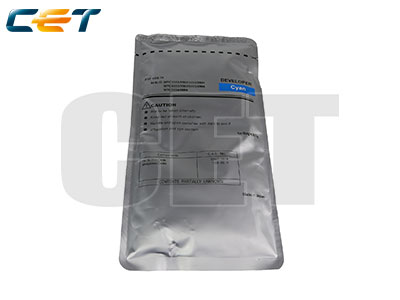 Developer Ricoh Aficio MP C3003, MP C3503, MP C4503, MP C5503, MP C6003 , MP C3004, MP C3504, MP C4504, MP C5504, MP C6004, IM C4500, IM C4500A, IM C5500, IM C5500A, IM C6000 Cyan Compatibil CET