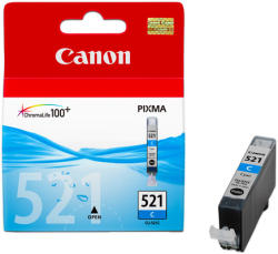 Cartus cerneala Canon Pixma IP3600, IP4600, IP4700, MP540, MP550, MP560, MP620, MP630, MP640, MP980, MP990, MX860, MX870, CLI-521C, BS2934B001AA Cyan Original