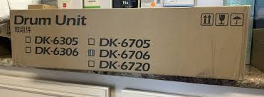 Drum Unit Kyocera Mita TASKalfa 6501i, Taskalfa 8001i DK-6706 302N793050 2N793050 Black 600k Original
