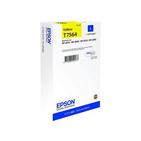 Cartus cerneala Epson DURABrite WF-8010DW, WF-8510DWF, 1.5k Yellow Original