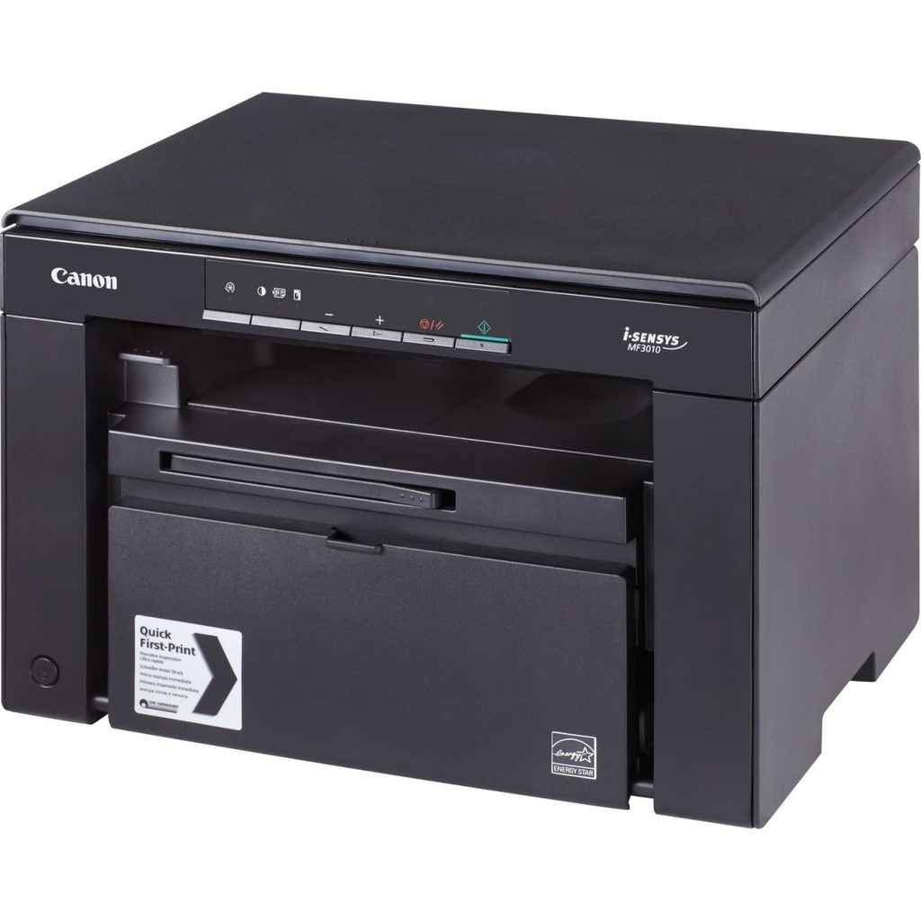 Multifunctional laser alb negru Canon i-SENSYS MF3010 + 2 X CRG-725