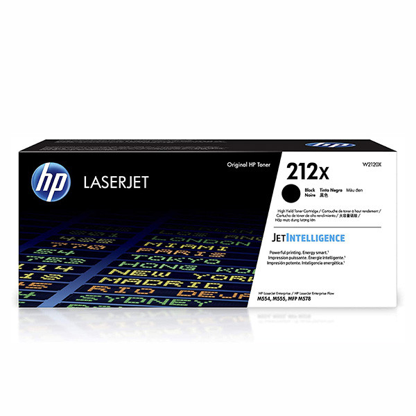 Cartus toner HP LASERJET Enterprise M554dn, M555dn, M555x, W2120X, NR.212X W2120X 13k Black Original
