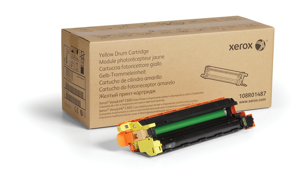 Drum unit Xerox Xerox VersaLink C600, C605, 40k Yellow Original