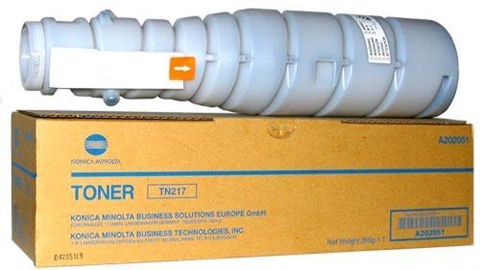 Cartus toner Minolta bizhub 223, bizhub 283, bizhub 283, TN217, Black, Promo Original