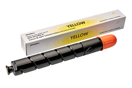 [11500114] Cartus toner Canon  iR ADV C 5030,C 5035, C5235, C5240, C-EXV29, 27k Yellow Compatibil Integral