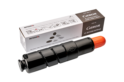 [11500127] Cartus toner Canon IR Advance 4025/i, 4035/i, 4225/i, 4235/i , EXV39, 30.2k Black Compatibil Integral