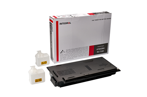 [12100124] Cartus toner Kyocera Mita TASKalfa 3010i, 3011i+ 2 Waste Boxes, TK-7105, TK7105, 20k Black Compatibil Integral