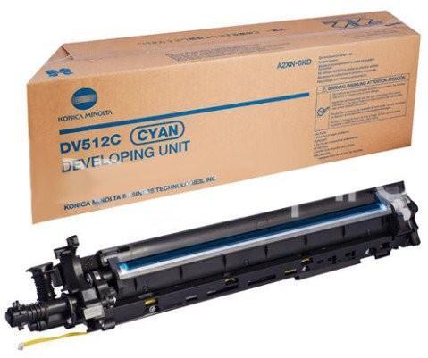 [A2XN0KDP] Developer Minolta Bizhub C 224, Bizhub C 224e, Bizhub C 364, Bizhub C 364e, Bizhub C 454, Bizhub C 454e, Bizhub C 554, Bizhub C 554e, Bizhub C 284, Bizhub C 284e DV512 DV512C A2XN0KD Cyan Promo Original