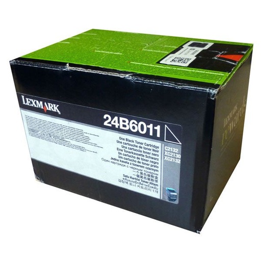 [24B6011] Cartus Toner Lexmark C2132, XC2100, XC2130, XC2132, 6k Black Original