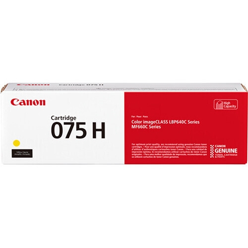 [CRG-075HY] Cartus toner Canon i SENSYS LBP 646Cdw, 647Cdw, MF 664Cdw, 667Cdw, 6366C002AA, 2.5K Yellow Original
