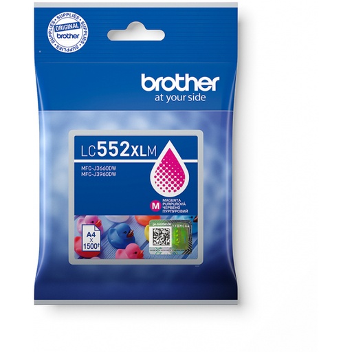 [LC552XLM] Cartus cerneala Brother MFC-J3660DW ,  MFC-J3960DW, 1.5 Magenta Original