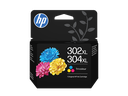 Cartus cerneala HP DeskJet 1110, 2130, 2600, 3630, 3700 series, HP ENVY 4520, 5010, 5020, 5030, 5050 series, HP OfficeJet 3830, 4650, 5200 series, inlocuieste NR.302XL si NR.304XL (F6U67AE/N9K07AE) Color Original 