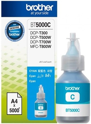 [BT5000C] Cerneala Brother DCP T300 BT5000 BT5000C 5k Cyan Original