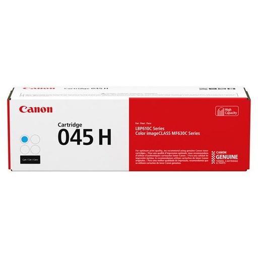 [CRG-045HCP] Cartus toner Canon LBP 611CN CRG-045H 1245C002AA, CRG-045HC 2.8k Cyan Promo Original