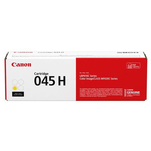 [CRG-045HYP] Cartus toner Canon LBP 611CN CRG-045H 1243C002AA, CRG-045HY 2.8k Yellow Promo Original