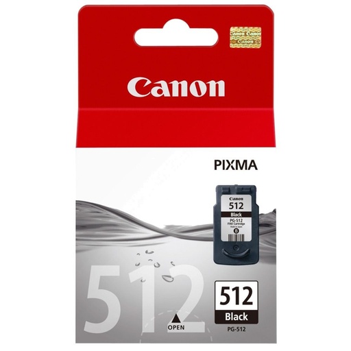 [PG-512] Cartus cerneala Canon MX 330, MP 282, MP 240, MX 350, MP 490, MP 252, MX 410, MP 495, MP 270, IP 2700, MX 320, MP 280, MP 230, MX 340, MP 480, MP 250, MX 360, MP 492, MP 260, MX 420, MP 499, MP 272, IP 2702 2969B001AA, PG-512 Black Original