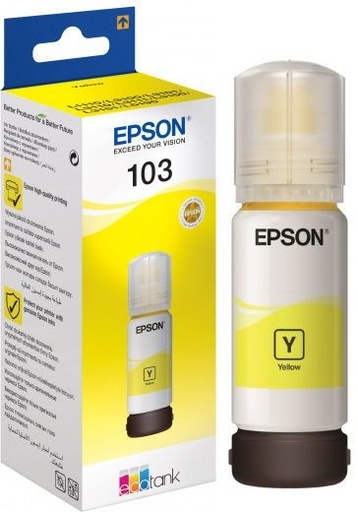 [C13T00S44A] Cartus cerneala Epson 103 L3151, L3150, L3111, L3110 CISS 70ML Yellow Original