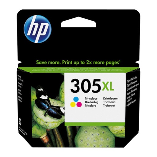 [3YM63AE] Cartus cerneala High Yield HP Deskjet 2320 All-in-One, Deskjet 2720 All-in-One, DeskJet 2723 All-inOne, Deskjet 2710 All-in-One, DeskJet 2721 All-in-One NR.305XL Cyan/Magenta/Yellow Original