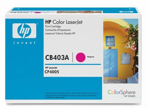 [CB403A] Cartus toner HP COLOR LJ CP 4005N, NR.642A, HP 642A, 7.5k, Magenta, Original