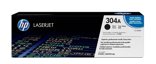 [CC530A] Cartus toner HP Color LJ CP2025, Color LJ CM2320, Color LJ CP2020, NR.304A, HP 304A, 3.5k, Black, Original